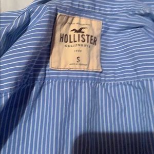Blue shirt Hollister brand